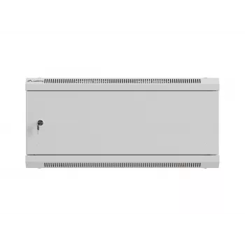 Sieninis 19 colių montavimo spintas LANBERG WF01-6404-00S 4U 600×450 mm, pilkas