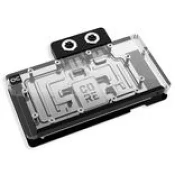 Alphacool Core RX 9070 XT Swift+ skaidrus chromuotas GPU vandens aušinimo blokas