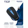 Cian Technology GmbH INCA Maus IWM-221RSMV belaidė pelė Nano-USB, 1000 DPI, juoda/mėlyna, mažmeninė