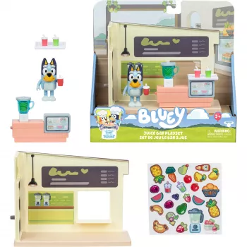 Figūrėlių rinkinys Bluey Mini Juice Shop