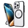 Apsauginis dėklas Torras Ostand R Fusion, skirtas iPhone 16 Pro – juodas