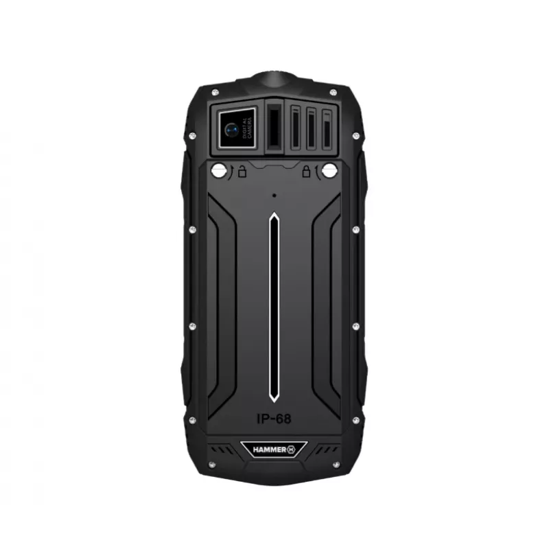 Mobilus telefonas MyPhone Hammer Rock Dual Juoda, 5,5 colio