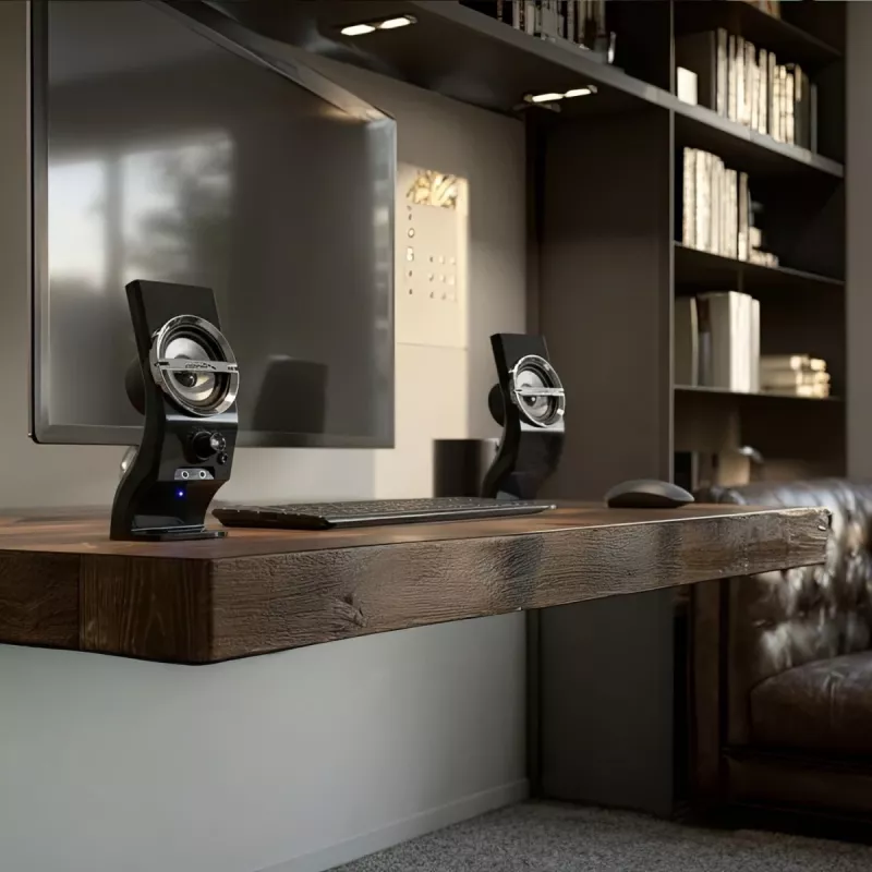 Audiocore AC805 Stereo garsiakalbiai 2.0 kompiuteriui 6W juodi