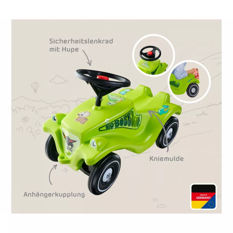 Bobby Car Classic Dino, Rutscher Green