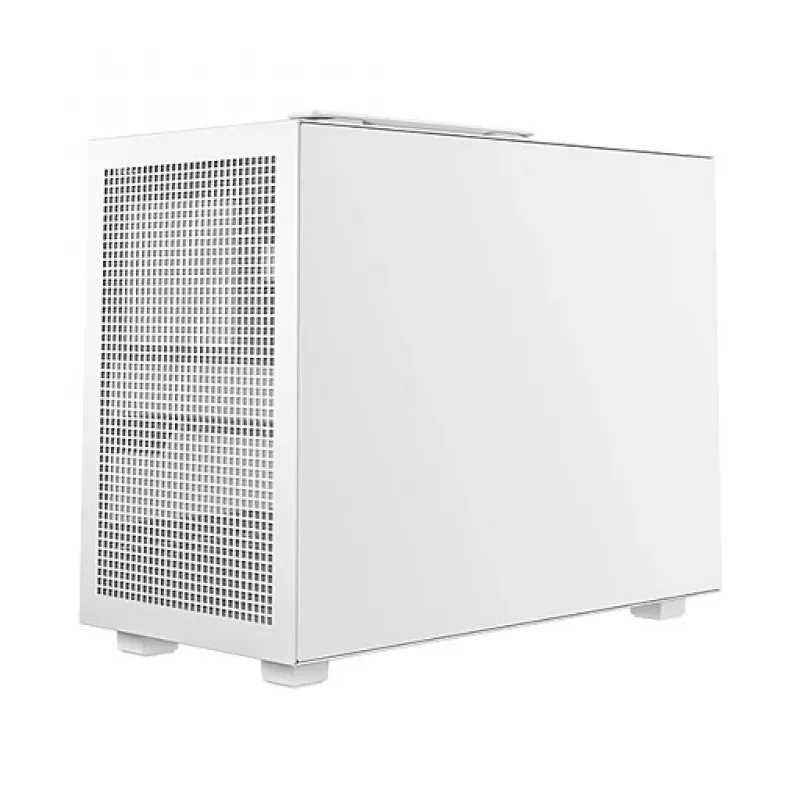 Kompiuterio korpusas DeepCool CH160 PLUS WH Small Form Factor baltas, microATX, grūdintas stiklas, USB-C