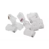 RJ45 kištukas GEMBIRD PLUG3UP6/100, Cat5, tiesus, permatomas, auksuoti kontaktai, pakuotė 100 vnt.