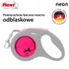 Flexi New Neon S 5 m šunų pavadėlis automatinis