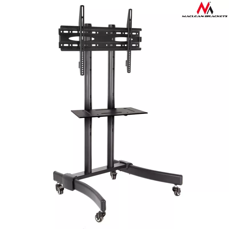 Grindinis monitoriaus stovas Maclean MC-739 165,1 cm (65 col.) Juodas