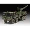 Plastikinis modelis REVELL Man 10T Milgl 8x8 sunkvežimis 1/35 masteliu