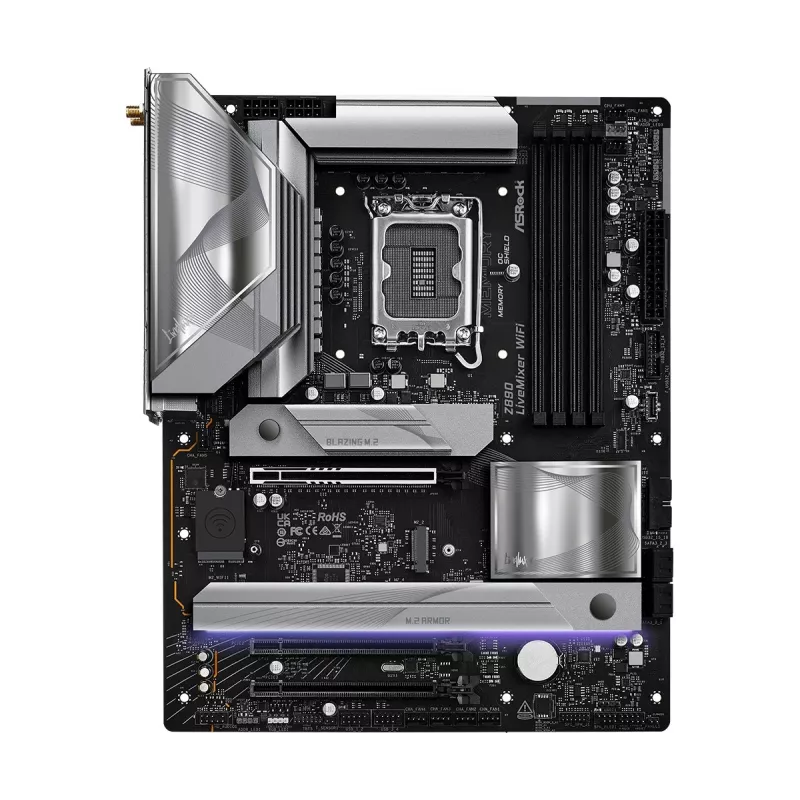 ASRock Z890 LiveMixer WiFi ATX pagrindinė plokštė