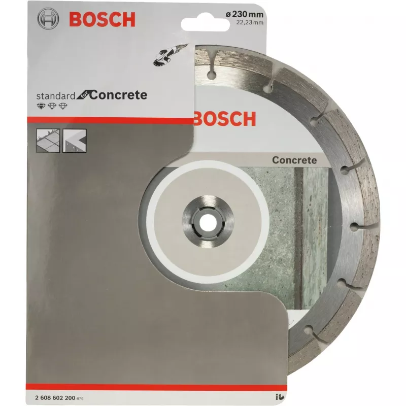 Pjovimo diskas BOSCH 230x22 mm SEG betonui