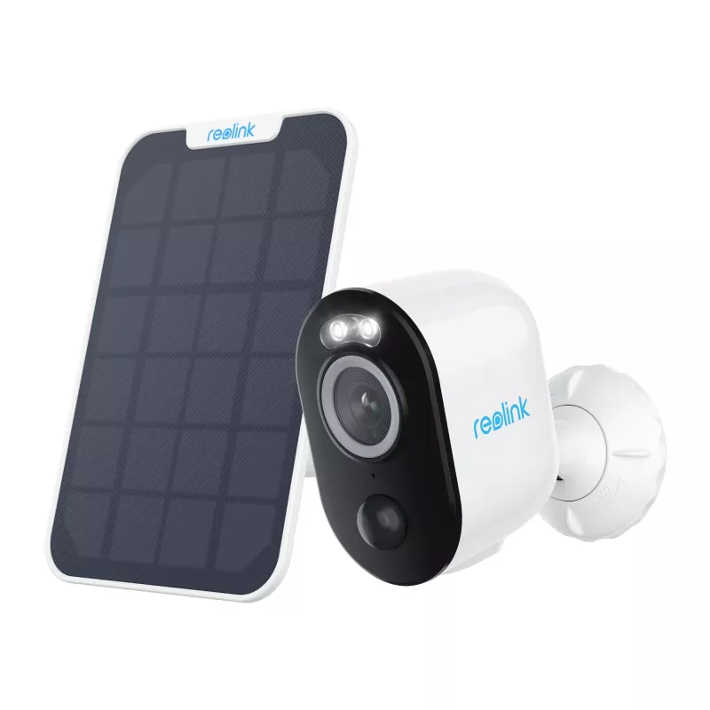 Reolink Argus Series B330 - 5MP lauko baterijinė kamera su asmenų/transporto aptikimu, spalvotu naktiniu matymu, 5/2,4 GHz Wi-Fi
