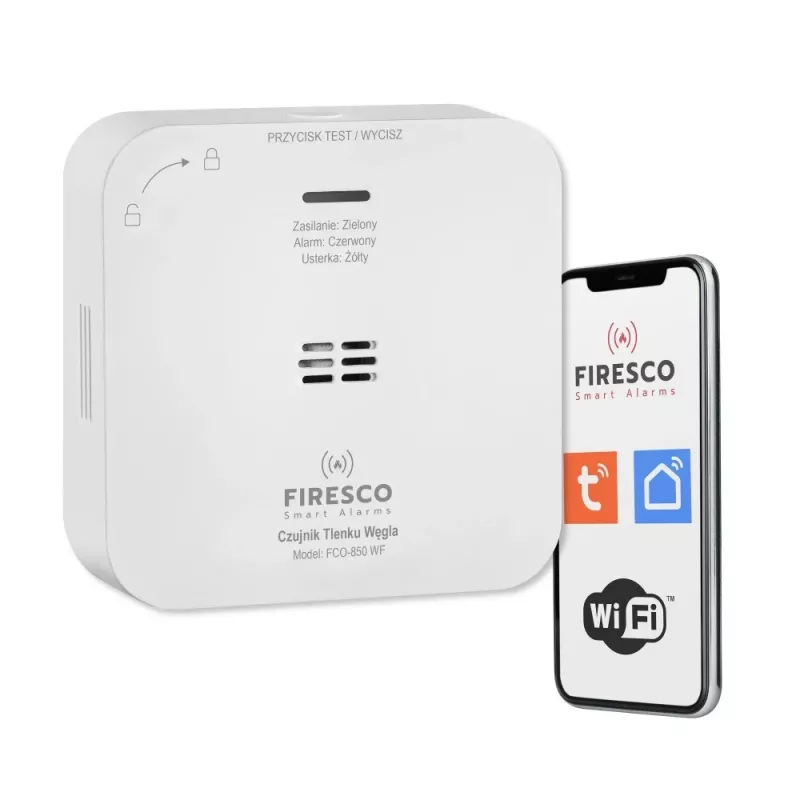 Dūmų detektorius su ryšio funkcija FCO-850 WF