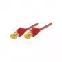 Tecline 70707R Ethernet jungiamasis kabelis raudonas