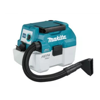 Makita DVC750LZX1 dulkių siurblys Mėlyna, Balta 7.5 L 55 W