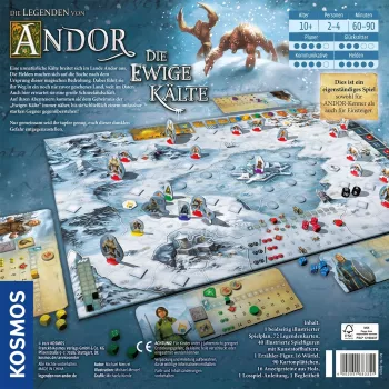 Die Legenden von Andor – Amžinasis šaltis, stalo žaidimas