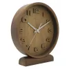 NeXtime 5192gs Wood Wood Small sieninis laikrodis, 22x20 cm, medinis, pilkas