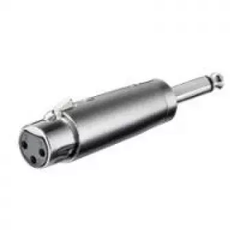 Wentronic Goobay adapteris XLR – kištukinis lizdas (3 kontaktai) > 6,35 mm kištukas (2 kontaktai, mono) (27451)