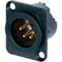 Neutrik NC4MD-LX-B jungties priedas juodas