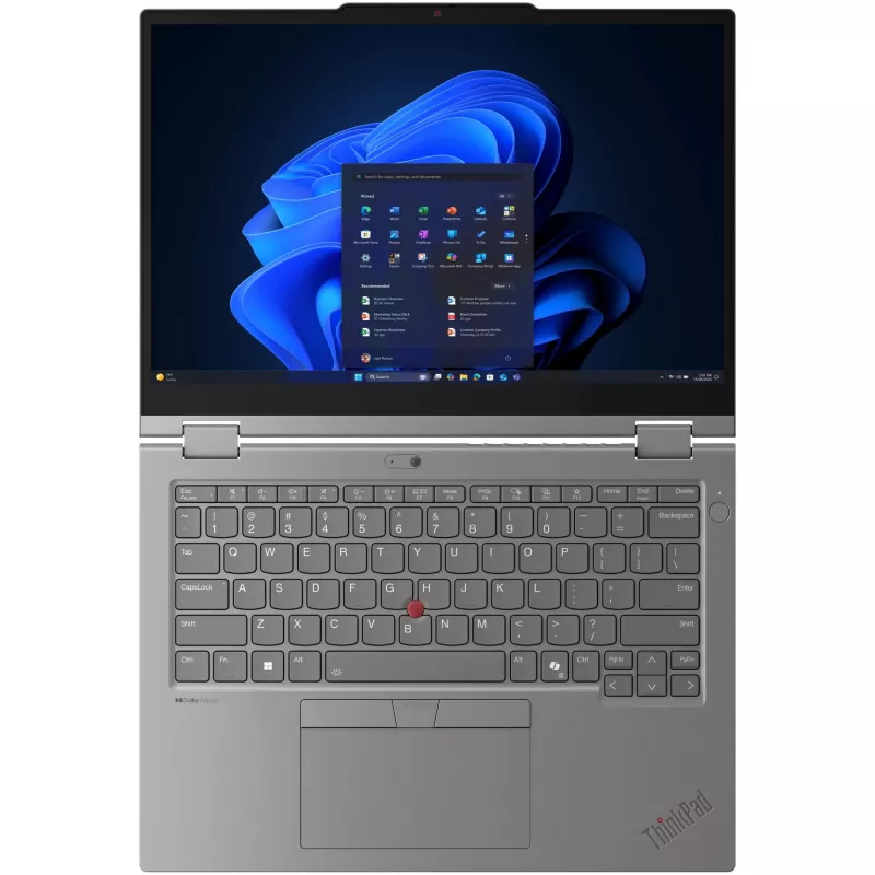 Lenovo ThinkPad L13 2-in-1 Gen 6 (Intel) nešiojamas kompiuteris, Intel Core Ultra 5 225U, 33,8 cm (13,3 inch) jutiklinis ekranas, 16 GB RAM, 512 GB SSD, Windows 11 Pro, pilka