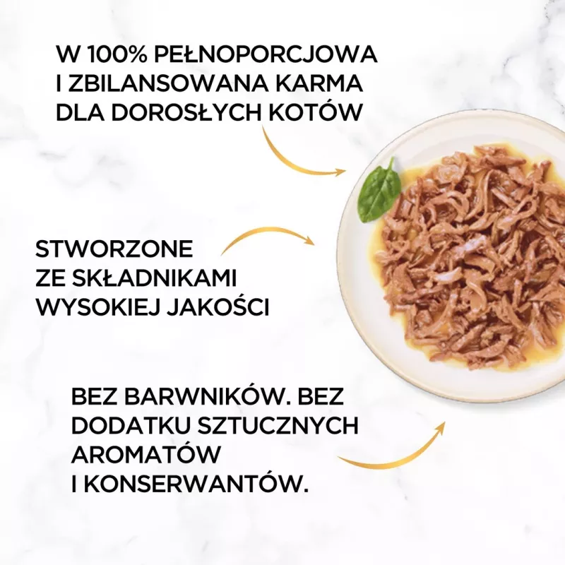 PURINA Gourmet Gold Succulent Delights Ocean fish – šlapias ėdalas katėms – 85 g