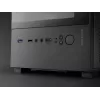 Mini Tower PC korpusas TACENS Mars Gaming MC-SE2 — Mini-ITX / Micro-ATX, juodas, šoninis langas, maitinimo blokas apačioje, palaiko 2x2,5 colio + 1x3,5 colio diskus