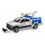 Automobilis Dodge RAM 2500 Service su besisukančia šviesa Gaidys BRUDER 02509