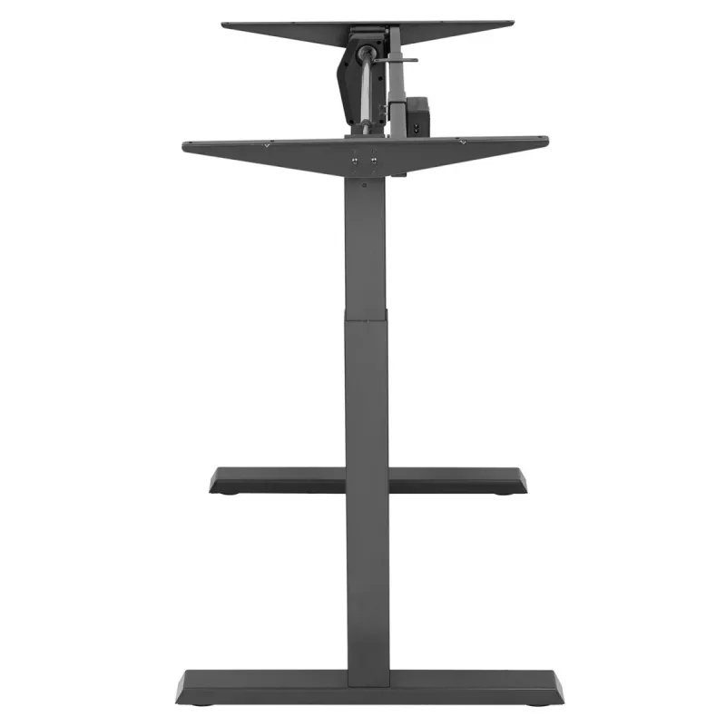 Ergo Office ER-433 reguliuojamo aukščio elektrinis stalas, pilkas, maks. aukštis 123 cm, 80 kg - be stalviršio, skirtas darbui stovint ir sėdint