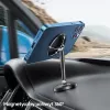 Magnetinis laikiklis automobiliui ant prietaisų skydelio juodas AWEI