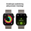 Apple Watch Series 11 GPS + Cellular 42 mm natūralaus titano korpusas su natūraliu Milano kilpos dirželiu