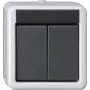 GIRA KNX mygtukas BA 2-jų krypčių Pilka AP 2Punkt 516230