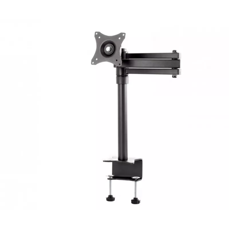 Stovas monitoriui Edbak SV04 dviguba ranka 73,7 cm 10 kg juodas