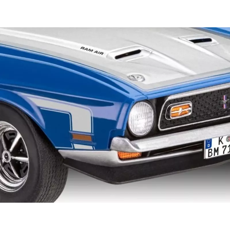 Plastikinis modelis automobilio REVELL Ford Mustang Boss 351 1:25 mastelio surinkimo rinkinys