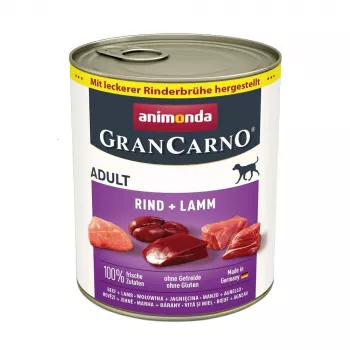 Šunų konservai Animonda GranCarno Original Jautiena ir ėriena suaugusiems 800 g, be grūdų