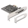 DeLOCK 66324 vidinis RS-232 VGA adapteris PCIe juodas