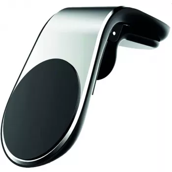 Pasyvus laikiklis 2GO CarClip mobiliesiems telefonams / išmaniesiems telefonams, juodas-sidabrinis