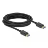 Delock DisplayPort kabelis DisplayPort (M) į DisplayPort (M) DisplayPort 2.0 3,0 m Palaiko 10K 60 Hz (10 240 × 4320) Juoda (80263)