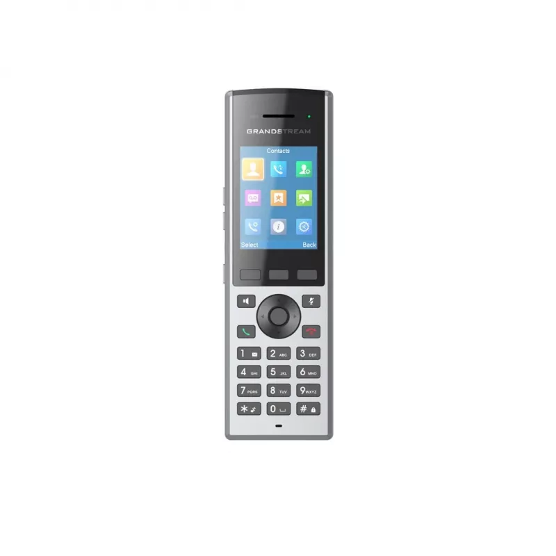 Belaidis IP telefono ragelis Grandstream Networks DP730 juodai pilkas