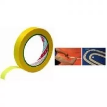 3M Scotch Maskavimo Juosta 244 Gold, 19 mm x 50 m itin plona ir lanksti profesionaliems dažymo darbams (2441950)