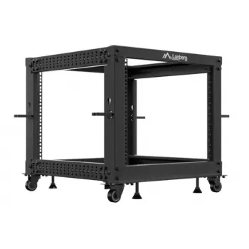Atviras stovas LANBERG OR01-6109-B 9U 600x600 mm