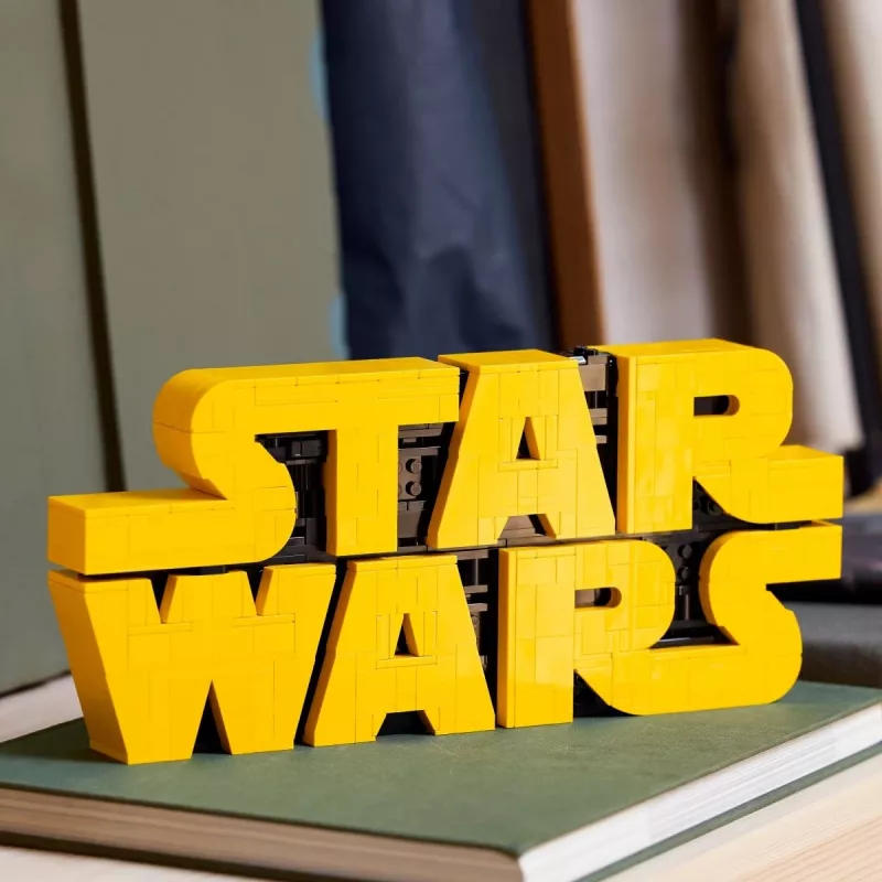 LEGO STAR WARS 75407 Iš kaladėlių sukurtas „Žvaigždžių karų“ logotipas