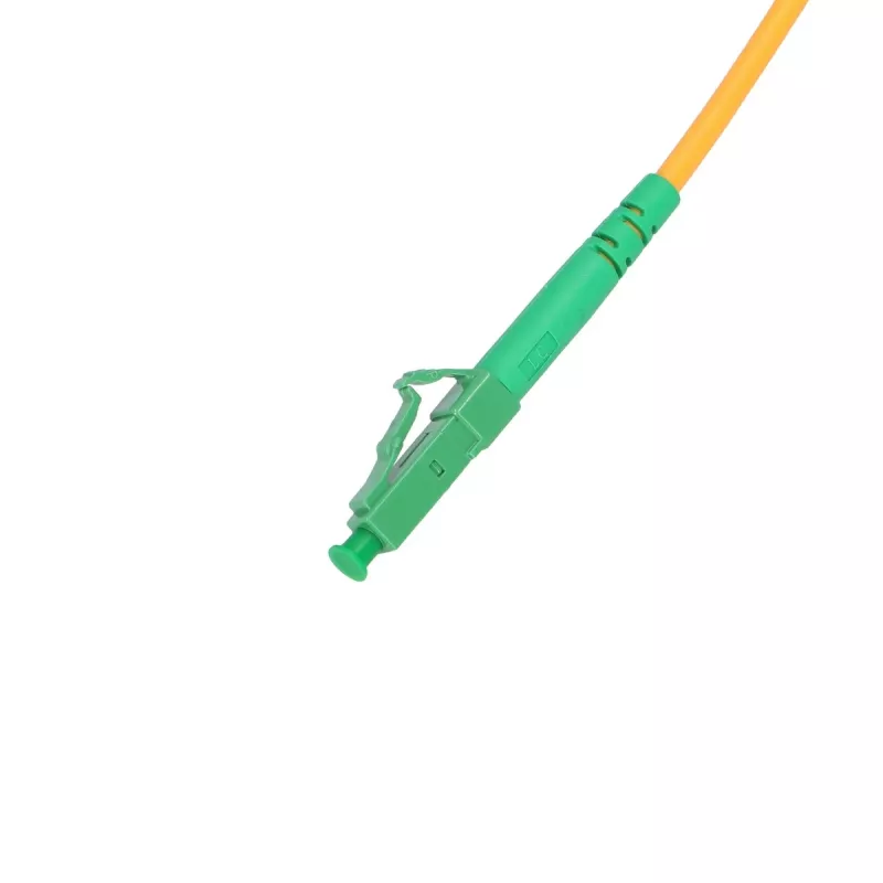 Fiber šviesolaidinis pataikymo laidas Extralink LC/APC – LC/APC, vienmodis dupleksas 9/125 µm G.657.A1, 1 m