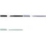 Parker stiliaus tušinukas Faber-Castell 241003 su kasetėmis, juodas