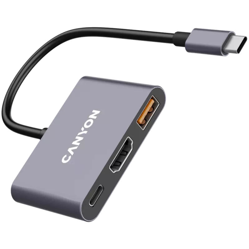 Canyon DS-4 USB-C Hub 10000 Mbit/s HDMI USB 3.2 Gen 2