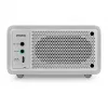 Stalinis radijo imtuvas Sangean DDR-7 Glacier Silver su skaitmeniniu imtuvu ir Bluetooth