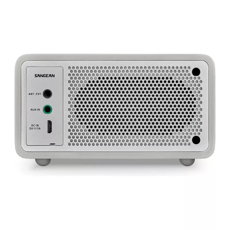 Stalinis radijo imtuvas Sangean DDR-7 Glacier Silver su skaitmeniniu imtuvu ir Bluetooth