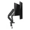 Dviejų monitorių laikiklis up up Economical Interactive Counterbalance matinė juoda VESA 75x75/100x100
