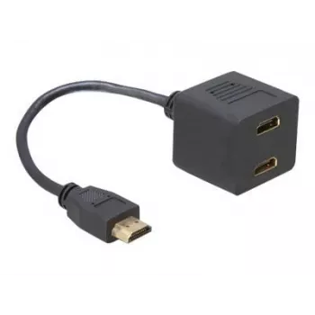 HDMI adapteris DeLOCK 65056 0,2 m vyriškas į 2x moteriški