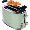 Skrudintuvas Toast&Taste 1000 Retro Double Green (Žalias, 980 W, 2 riekėms)