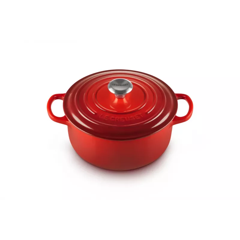 Le Creuset Signature 3,3 L Apvalus Raudonas